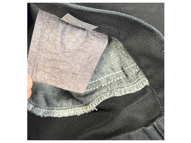 John Richmond Jeans Richmond Denim Neri Gamba Dritta Nero - vista 6