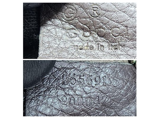 Gucci Borsa a Tracolla Crystal Monogram Small D Gold Ring Marrone Beige - vista 2
