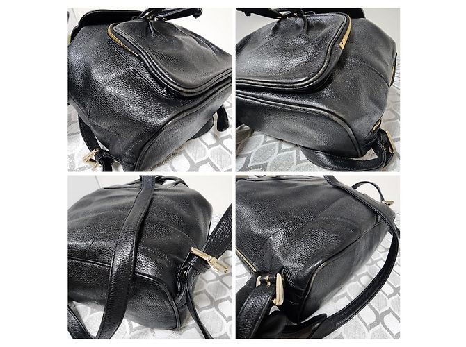 MCM Rucksack Leder Schwarz - Ansicht 11