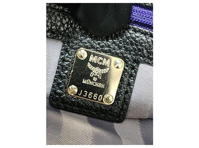 MCM Rucksack Leder Schwarz - Ansicht 2