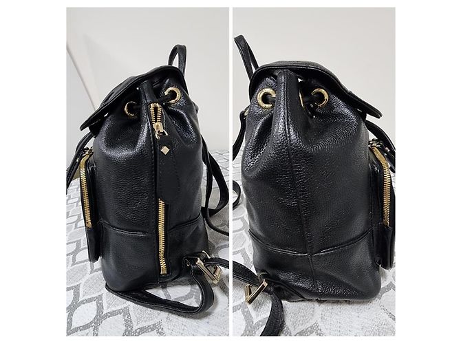 MCM Rucksack Leder Schwarz - Ansicht 4