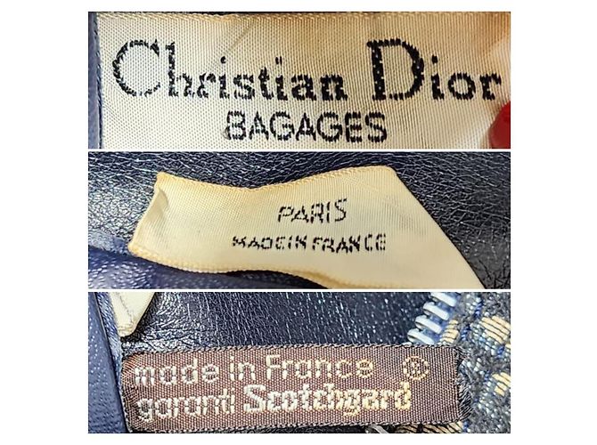 Borsa Christian Dior Trotter Nero/Beige - vista 2