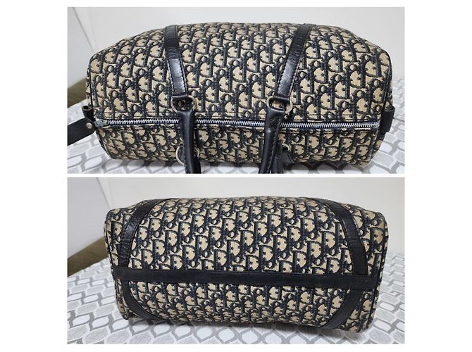 Borsa Christian Dior Trotter Nero/Beige - vista 5