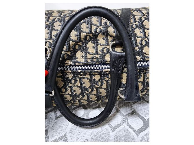 Borsa Christian Dior Trotter Nero/Beige - vista 8