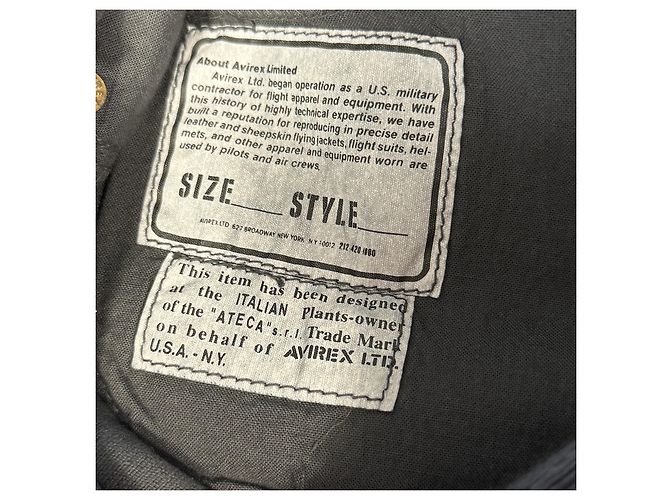 Autre Marque Avirex Schwarze Cordhose - Ansicht 11