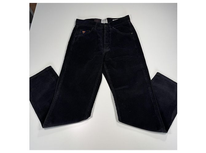 Autre Marque Avirex Schwarze Cordhose - Ansicht 3