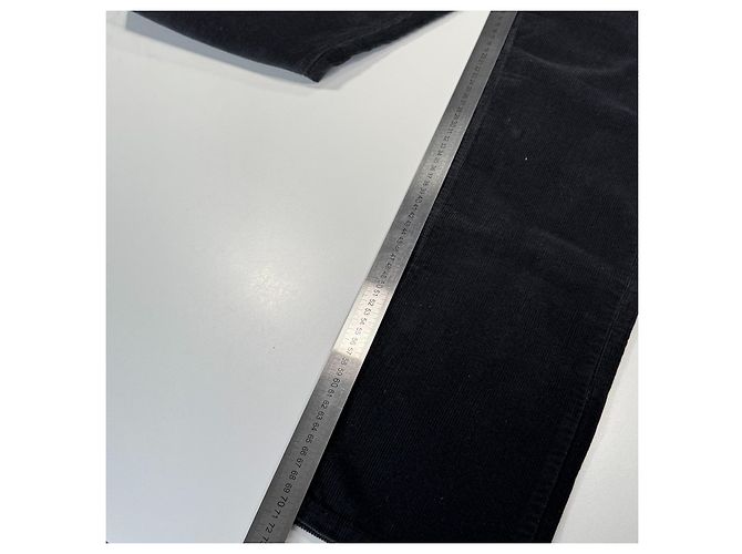 Autre Marque Avirex Schwarze Cordhose - Ansicht 8