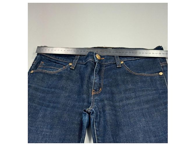 Vaqueros de Denim de Lavado Oscuro para Mujer Love Moschino Azul oscuro - vista 6