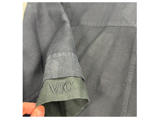 Versace Jeans Couture VJC Camicia a Maniche Corte Nero - vista 10