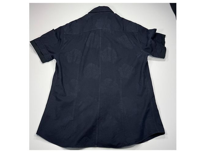 Versace Jeans Couture VJC Camicia a Maniche Corte Nero - vista 9
