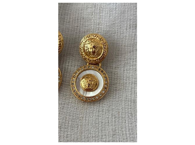 Gianni Versace Orecchini Medusa Medallion - vista 2
