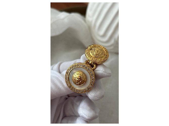 Gianni Versace Orecchini Medusa Medallion - vista 6