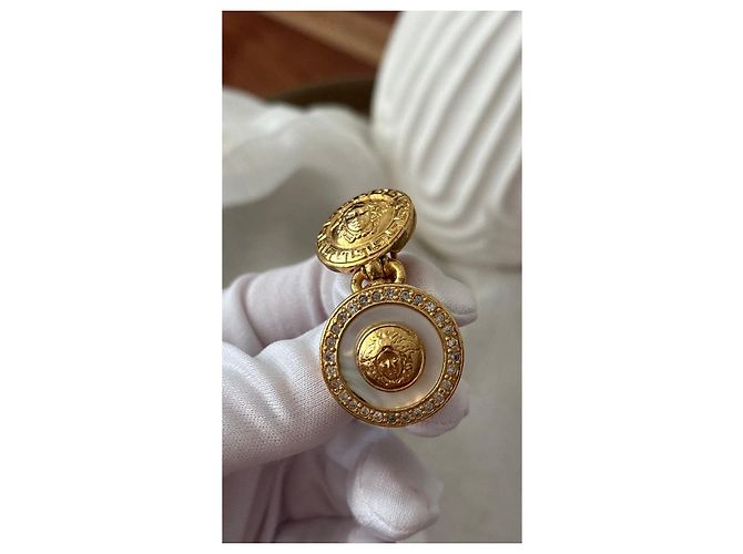 Gianni Versace Orecchini Medusa Medallion - vista 7