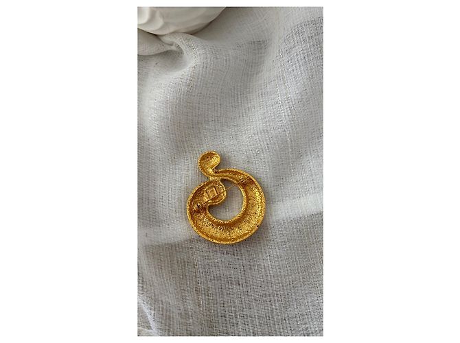 Yves Saint Laurent Spilla Cassandre Dorata D'oro - vista 2
