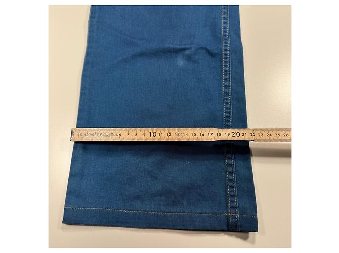 Jeans in denim blu Burberry London - vista 10