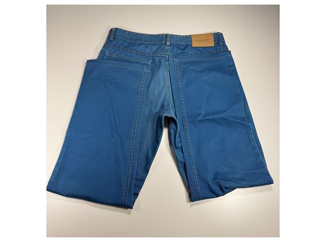 Jeans in denim blu Burberry London - vista 11