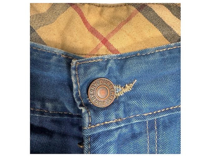 Jeans in denim blu Burberry London - vista 5
