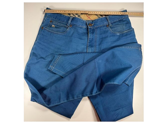Jeans in denim blu Burberry London - vista 8