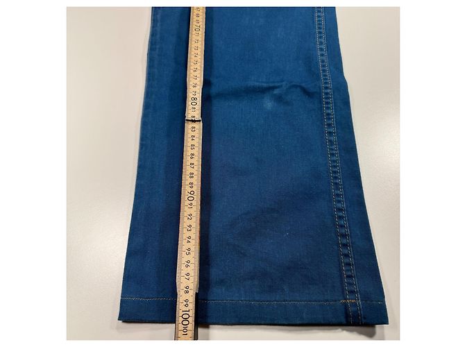 Jeans in denim blu Burberry London - vista 9