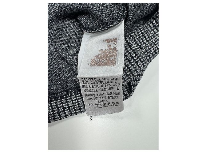 Camicia a maniche lunghe Versace Jeans Couture Nero Grigio - vista 8