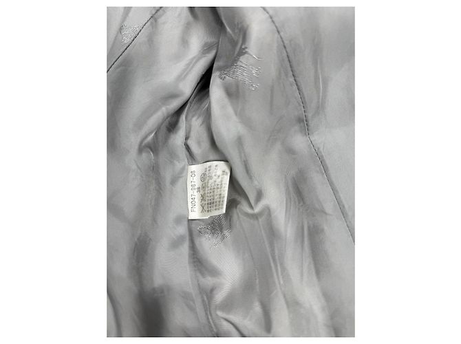 Abrigo con cinturón de mezcla de lana Burberry London Gris - vista 11
