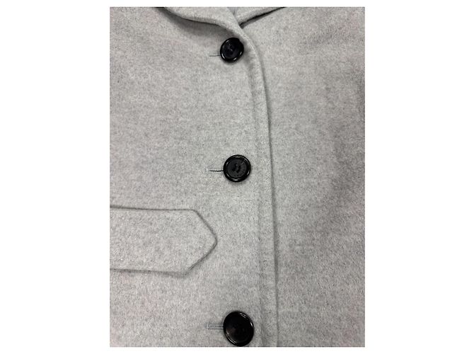 Abrigo con cinturón de mezcla de lana Burberry London Gris - vista 7
