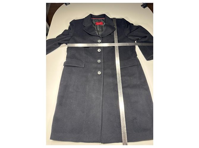 Abrigo de mezcla de lana negro Burberry - vista 7