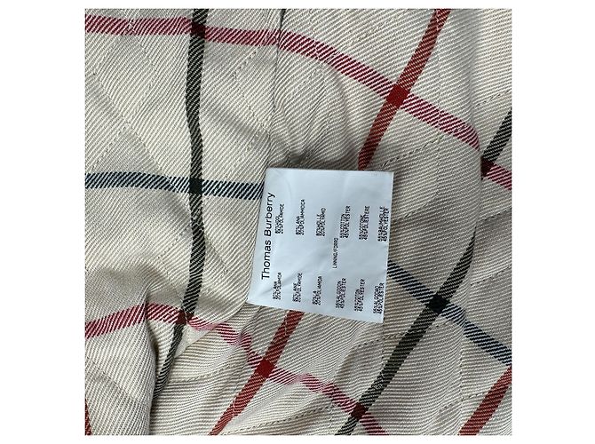Abrigo Duffel de lana naranja Thomas Burberry - vista 10