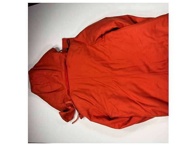 Abrigo Duffel de lana naranja Thomas Burberry - vista 11