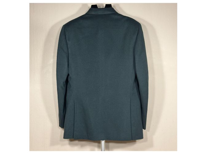 Blazer in lana verde scuro da uomo Trussardi - vista 2