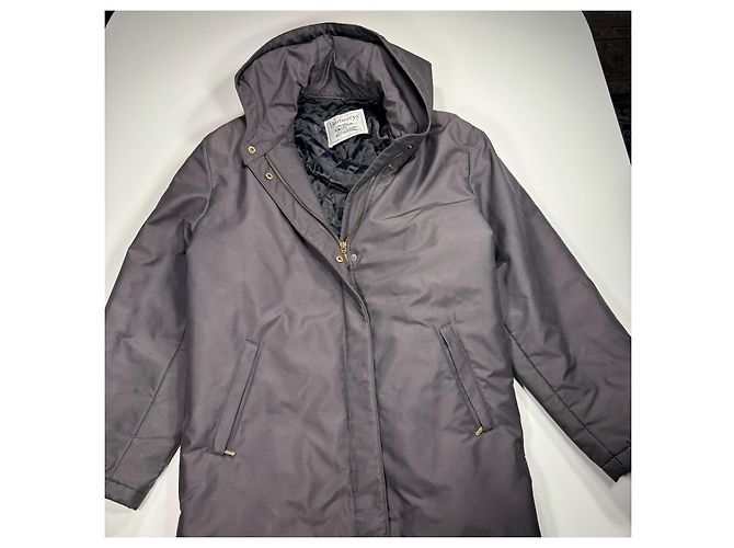 Burberrys Giacca trapuntata con cappuccio Grigio - vista 3