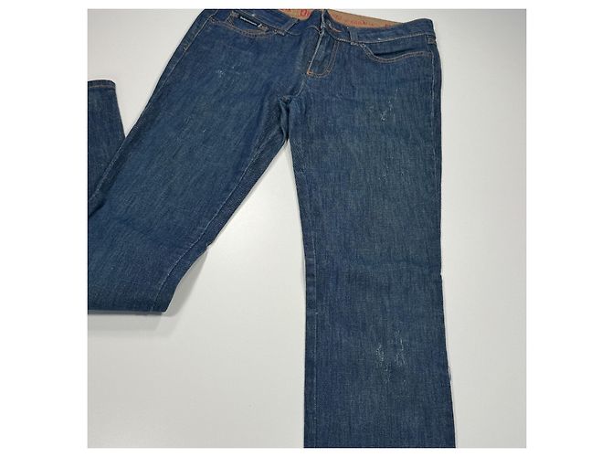 Jeans in denim blu da donna D&G Dolce & Gabbana - vista 10