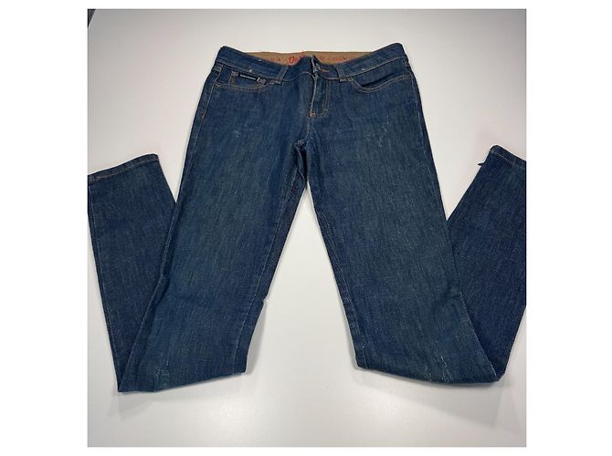 Jeans in denim blu da donna D&G Dolce & Gabbana - vista 3