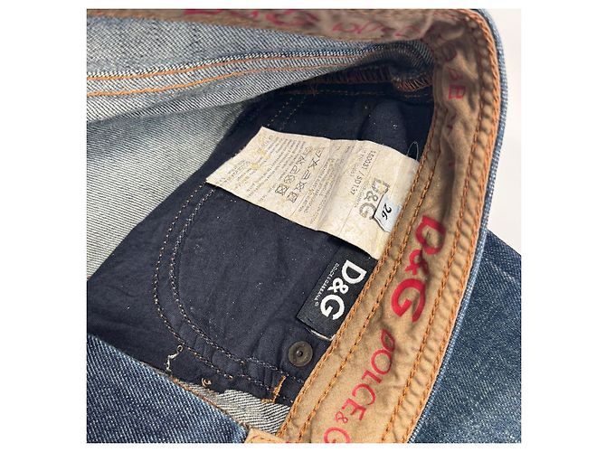 Jeans in denim blu da donna D&G Dolce & Gabbana - vista 6