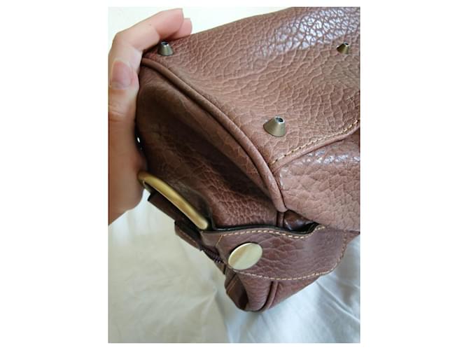Borsa Guess Satchel Marrone - vista 12
