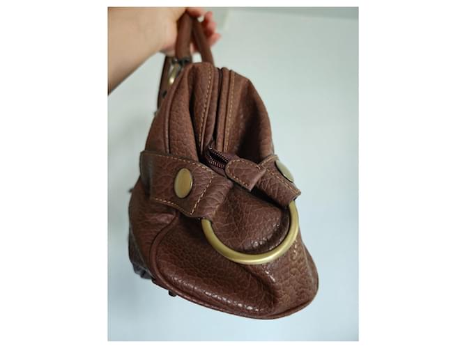 Borsa Guess Satchel Marrone - vista 14