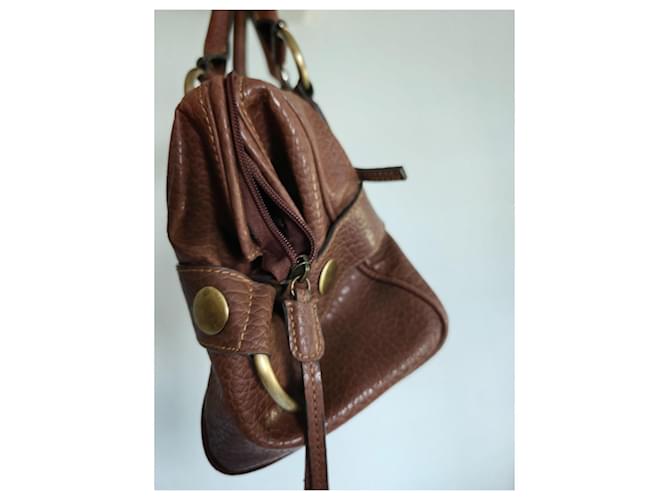 Borsa Guess Satchel Marrone - vista 15