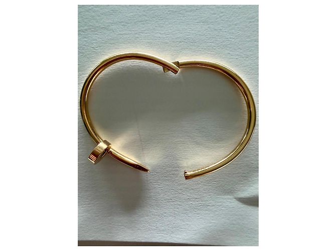 Pulseira Juste Un Clou Cartier Ouro Amarelo Dourado - vista 2