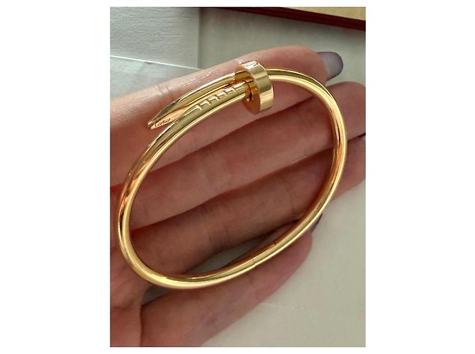 Pulseira Juste Un Clou Cartier Ouro Amarelo Dourado - vista 4