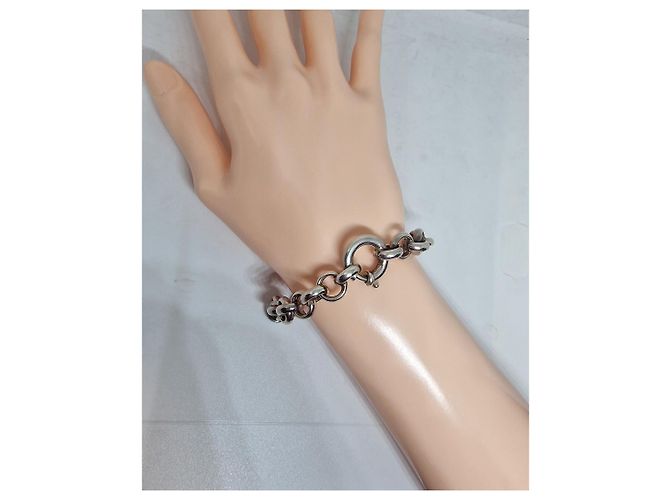 Clio Blue Bracciale Maglia Jaseron Argento 925 - vista 5