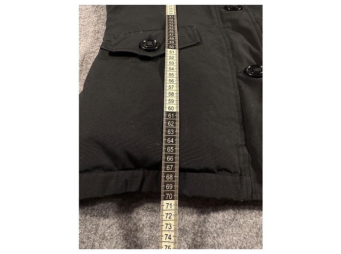 Parka Canada Goose Montebello 2530L Black Down Coat Jacket Mujer S Hecha en Canadá - CJ376 Negro - vista 16