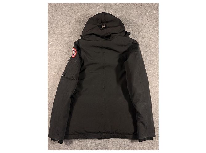 Parka Canada Goose Montebello 2530L Black Down Coat Jacket Mujer S Hecha en Canadá - CJ376 Negro - vista 2