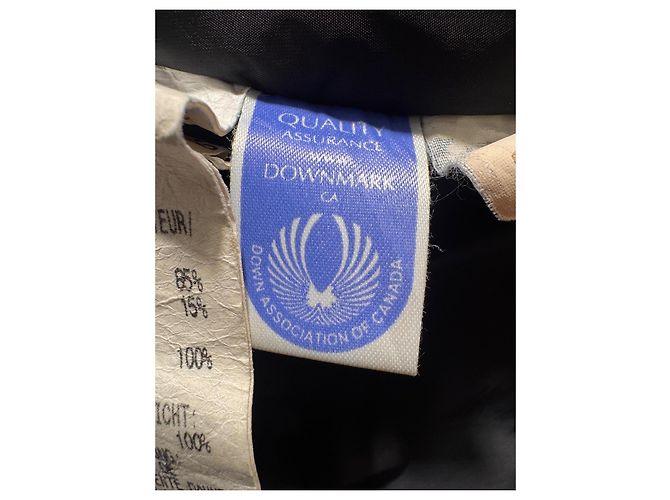 Parka Canada Goose Montebello 2530L Black Down Coat Jacket Mujer S Hecha en Canadá - CJ376 Negro - vista 5
