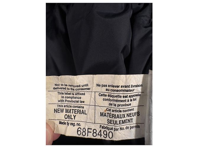 Parka Canada Goose Montebello 2530L Black Down Coat Jacket Mujer S Hecha en Canadá - CJ376 Negro - vista 8