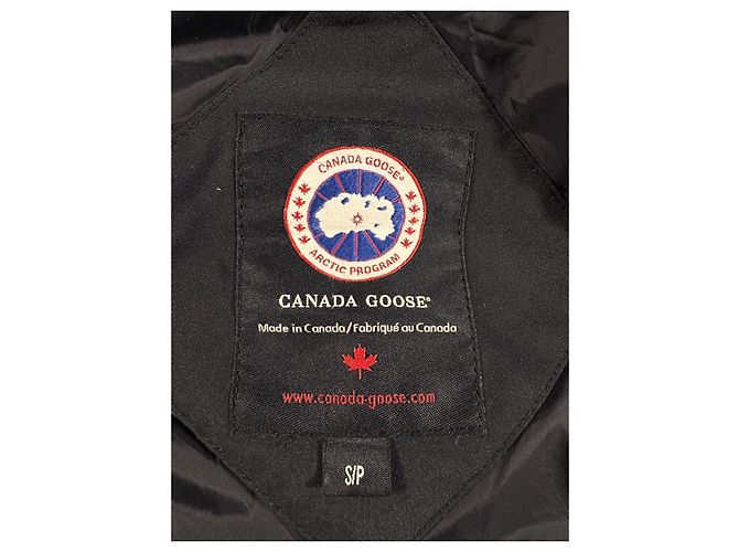 Parka Canada Goose Montebello 2530L Black Down Coat Jacket Mujer S Hecha en Canadá - CJ376 Negro - vista 9