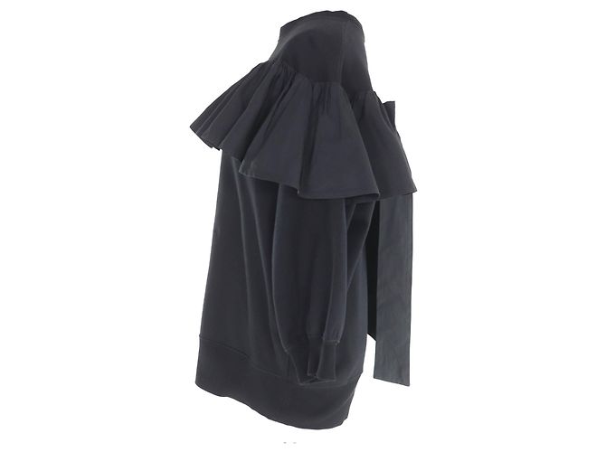 Sudadera de algodón Valentino Negro - vista 2