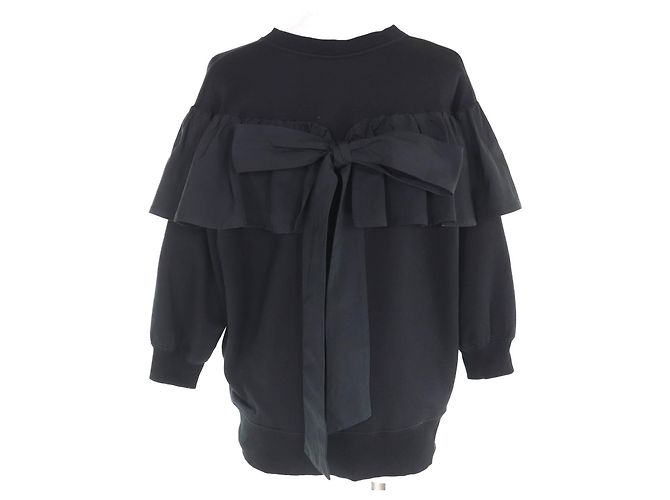 Sudadera de algodón Valentino Negro - vista 3