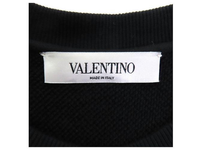 Sudadera de algodón Valentino Negro - vista 7