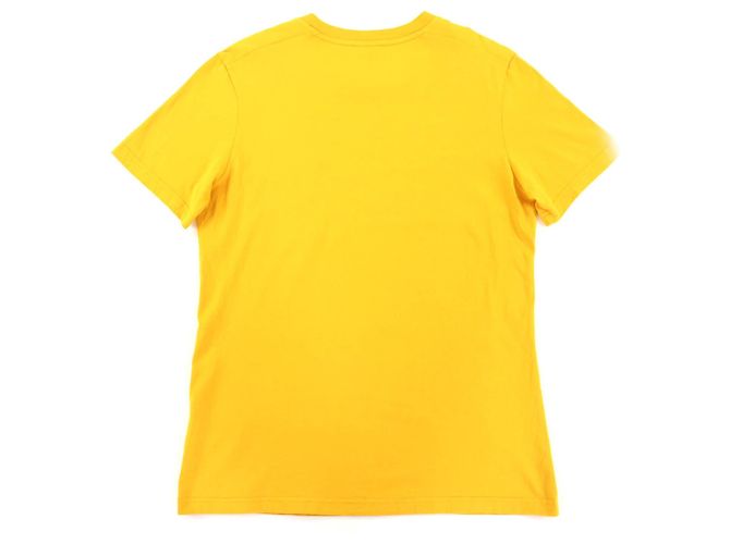 Camiseta de algodón Moncler Amarillo Mostaza - vista 2