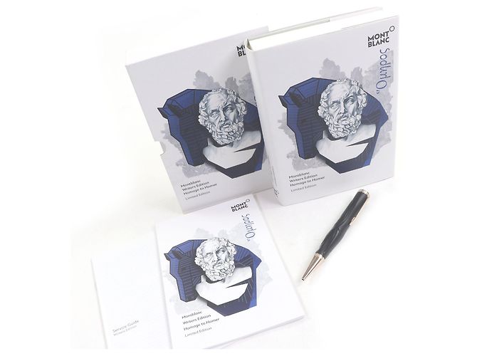 Bolígrafo MONTBLANC Writer Series Homenajes a Homero Edición Limitada Negro - vista 2